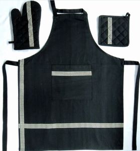 Tabliers de cuisine à usage domestique et industriel imprimé coton lin polyester matériel dimensionnement personnalisé disponible en gros meilleure qualité - Product Image 1