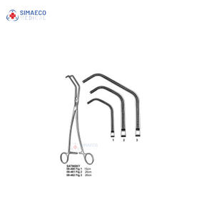 Instrumentos Quirúrgicos SIMAECO De Bakey SM-101, Tamaños 205 mm y 210 mm, Fuente de Alimentación Manual, Certificación CE Clase I - Product Image 1