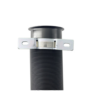 Tubo de succión negro con conexiones negras, diámetro. 76 mm - Product Image 2