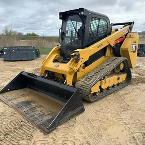 รถตักล้อยาง CAT 299D3 แบบตีนตะขาบขนาดเล็ก พร้อมบุ้งกี๋ สำหรับงานก่อสร้าง งานฟาร์ม และงานในสวน - Product Image 5