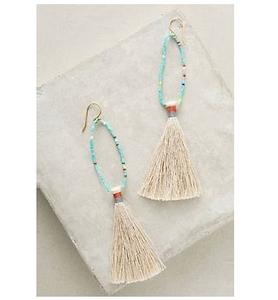 ต่างหูประดับลูกปัดหลากหลายแบบ งานฝีมือสั่งทำได้ สำหรับผู้หญิง เหมาะสำหรับงานเทศกาล งานปาร์ตี้ ราคาดีที่สุด - Product Image 4