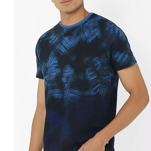 Camiseta de algodón y poliéster de la mejor calidad para hombre, camisetas de sublimación de poliéster de último diseño para hombre al mejor precio - Product Image 5