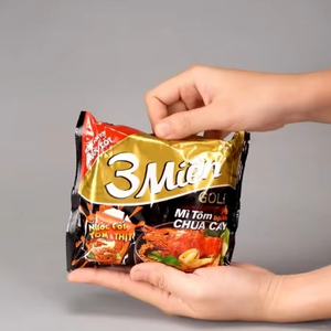 Top Grade Hot Sale 3 Mien Gold Fried <b>Instant</b> <b>Noodles</b> with Beef Stew and Herbs Box Vietnam Brand 65g/cup - Product Image 1