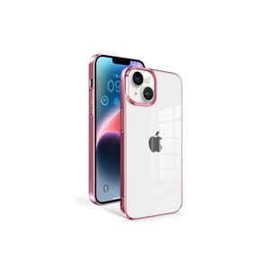 Funda de Silicona de Lujo Netzy Color Oro Rosa para iPhone 14 Plus, Serie SAFA Sun, Fundas Traseras de Silicona Suave, Funda Líquida de Alta Calidad - Product Image 1