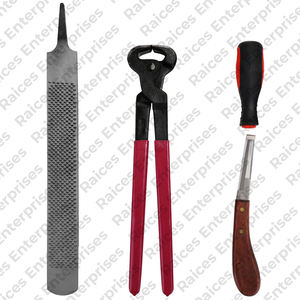 Kit d'outils professionnel de tondeuse de sabot de maréchal-ferrant fabriqué en usine meilleure qualité Kit d'outils de maréchal-ferrant léger au tarif de gros - Product Image 2
