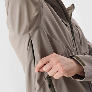 Veste Softshell imperméable respirante pour homme, hiver 2025, avec col à capuche et revêtement fin - Product Image 5