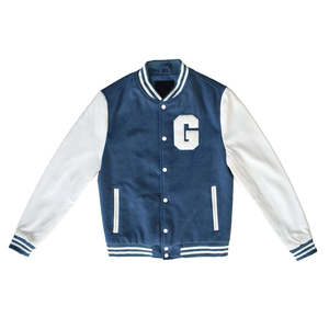 2025 Wholesale Men Varsity <b>Jackets</b> Letterman <b>Jackets</b> Custom Baseball Embroidery <b>Patches</b> Letterman Varsity Bomber <b>Jacket</b> - Product Image 1