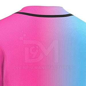 Fabricant pakistanais Maillot de baseball Maillot de baseball boutonné Maillot de baseball de couleur unie - Product Image 6