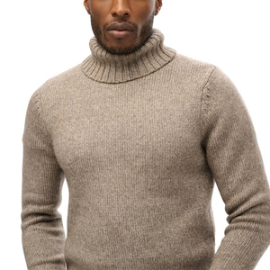 Men Turtleneck <b>Sweater</b> Winter Warm Knit Pullover Wholesale - Product Image 5