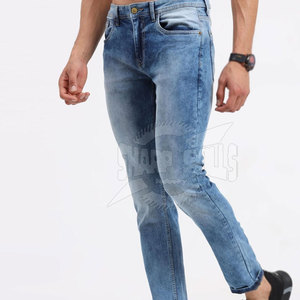 Custom Logo <b>Jeans</b> Pant Best Quality Solid Color <b>Jeans</b> Pants New Fashion OEM Custom <b>Jeans</b> Pants - Product Image 2