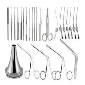 Ensemble d'instruments chirurgicaux pour oreilles Myringotomy de 28 pièces - Product Image 2