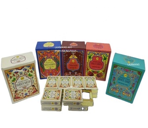 Cônes de refoulement de l'Inde Sreevani encens Sreevani cônes de refoulement cônes de refoulement cônes d'encens à refoulement doré en gros - Product Image 1