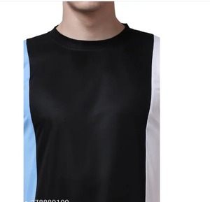 Premium para Hombre Ropa de fitness malla transpirable Stringer Tank Top camiseta 94% supima algodón atlético sin mangas camisa para hombres - Product Image 2