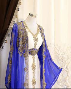 Modern Moroccan Islamic Kaftan for Women Long Floor-Length Beach Dress with Breathable Long Sleeves ODM <b>Supply</b> - Product Image 2