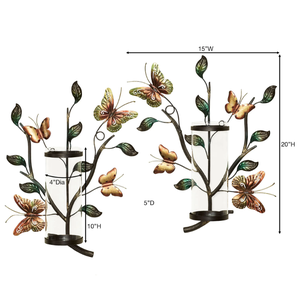 Applique murale en fer rustique à étiquetage privé pour l'éclairage mural intérieur de style ferme, ajoutant de la chaleur et un caractère métallique naturel - Product Image 6