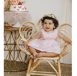 Chaise de pépinière en rotin durable pour enfants, fabriqué au Vietnam, taille personnalisée - Product Image 1