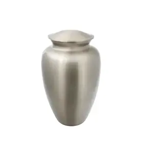 Urnes de crémation de conception de finition colorées et peintes de fantaisie avec des urnes religieuses de conception en métal en laiton de bonne qualité - Product Image 3