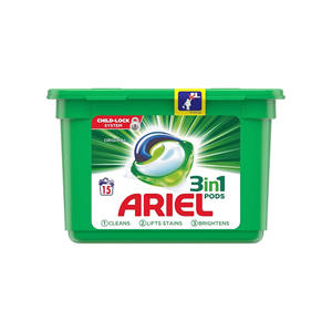 Cápsulas de detergente para ropa todo en uno Ariel para una limpieza potente, colores brillantes y aroma fresco que no se necesita medir - Product Image 3