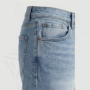 กางเกงยีนส์ผู้ชายทรงคลาสสิกผ้าฝ้ายขายส่งราคาพิเศษ ผลิตโดยโรงงานมืออาชีพ รับผลิตตามแบบ - Product Image 5