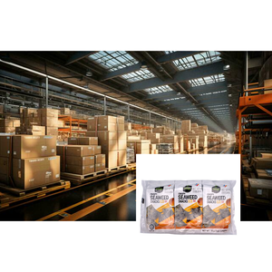 Aperitivos de algas con sabor Barbacoa Wasabi picante y sabor original disponible - Product Image 4