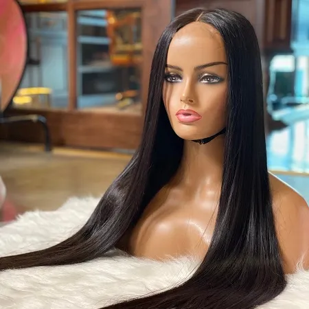 सबसे अच्छा बेच वियतनामी मानव बाल मशीन बाने डबल नंगी मानव बाल wigs थोक मूल्य