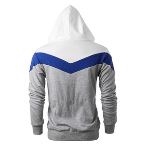 Men's <b>Full</b> <b>Zip</b> Fleece Hoodie zippered hooded slim Fit Long Sleeve multicolour <b>Sweatshirt</b> with pockets - Product Image 3
