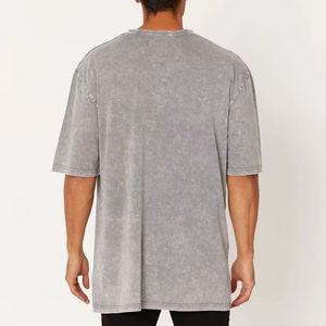 Camiseta Unisex de Alta Calidad con Lavado Ácido y Tie-Dye, Estilo Casual, Holgada, de Manga Corta - Product Image 1