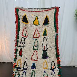 2025 recién llegado patrón abstracto diseñador trabajo Dhurries bloque de mano estampado alfombras para el hogar sala de estar y decoración de jardín - Product Image 2