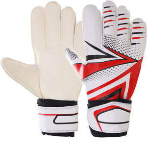 Gants de gardien de but de football d'entraînement intensif avec adhérence en latex haute performance et verrouillage du poignet pour la durabilité des gants de football en match - Product Image 1