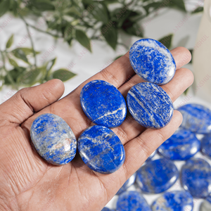 Wholesale High Quality Lapis Lazuli Polished Flat Stones for Meditation Decoration Gifts - Product Image 3