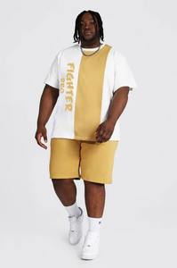 Custom Print <b>Short</b> Suit <b>Sleeve</b> <b>Button</b> <b>up</b> T-shirt and <b>Short</b> Set for Men Custom logo New Trending 2 Piece Summer <b>Short</b> Set - Product Image 4