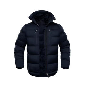 Chaqueta de Plumón Ligera con Capucha para Hombre, Abrigo Acolchado Cálido para Deportes de Invierno y Uso Casual, Chaquetas de Plumón para Hombre - Product Image 3