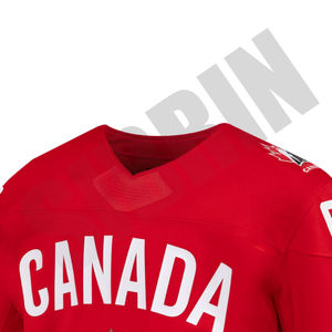 Camiseta de Hockey sobre Hielo Sublimada Premium Fabricada por Sibrin, Logotipo Personalizado de Poliéster, Personaliza el Nombre y Número del Equipo, Camisetas de Secado Rápido - Product Image 4