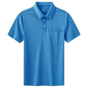 Nuevo Polo de hombre de primera calidad 2025, logotipo personalizado de algodón peinado, disponible en stock, ajuste clásico - Product Image 1