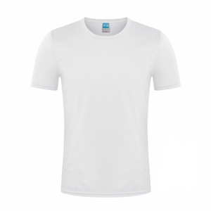 14 colores stock al por mayor barato de secado rápido 100% poliéster liso en blanco hombres camiseta logotipo personalizado impreso hombres camiseta para hombres - Product Image 3