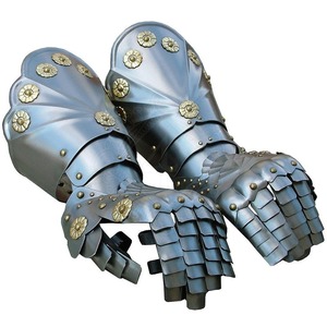 Gantelets médiévaux yand protège vos mains Armure de chevalier médiéval maison et décoration cadeaux d'Halloween - Product Image 5