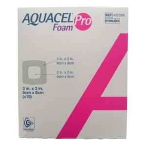 แผ่นปิดแผลอะควาเซล โฟม โปร แบบดูดซับ บรรจุ 10 ชิ้น มีขนาด 8x8 10x10 15x15 และ 19x8x14 ซม. - Product Image 5