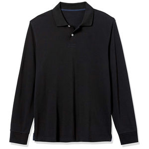 Polo de diseño Popular para hombre, Polo de manga larga transpirable cómodo de alta calidad para hombre - Product Image 4