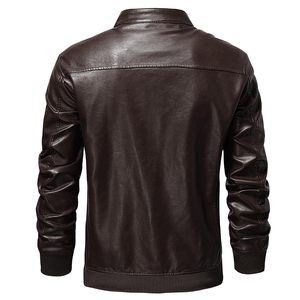 New 2025 <b>Leather</b> Men's <b>Jackets</b> High Quality <b>Leather</b> <b>Jacket</b> For Men Distressed Men Fashionable Custom <b>Leather</b> <b>Jacket</b> - Product Image 3