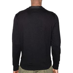 Sweat-shirt à col rond surdimensionné en molleton 100% coton doux de haute qualité personnalisé, poids lourd, 400 g/m², côtelé, pour homme - Product Image 4