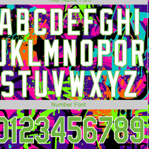 Sudaderas con Capucha Personalizadas con Sublimación de Graffiti para Equipos de Invierno, Nombre del Equipo, Número, Sudadera Colorida, Ropa Urbana - Product Image 6