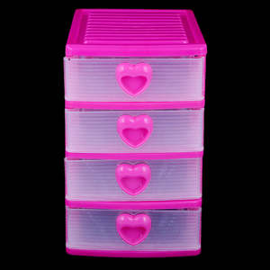กล่องเก็บของอเนกประสงค์ (1033) - สีชมพู - Product Image 2