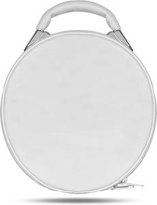 Estuche para Gorra de Coronación Blanca de Maestro Masón (Emblema Bordado en Plata, Caja para Transportar Gorra de Masón) - Product Image 5