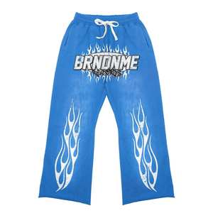 Entrenamiento deportivo de invierno Correr Gimnasio Entrenamiento Impreso personalizado Conjuntos de dos piezas de moda Sudadera con capucha Pantalones Chándales 100% Algodón - Product Image 6