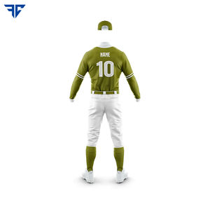 Haute qualité nouveau blanc jeunesse Baseball uniforme ensemble Sublimation personnalisée à manches courtes Shorts jeunesse vêtements de sport en gros pour les équipes - Product Image 5