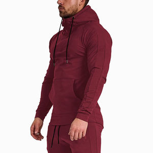 Sudaderas con capucha de media cremallera de alta calidad, sudadera con capucha para hombre, sudadera de manga larga de lana suave, sudaderas con cremallera de cuarto clásico - Product Image 2