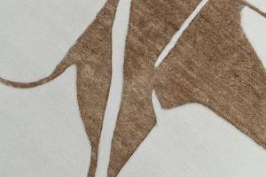 Alfombra de lana con mechones a mano personalizada al por mayor diseño ovalado moderno decoración del hogar lavable Picnic uso al aire libre PET amigable antideslizante Reversible - Product Image 3