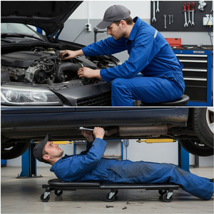 อุปกรณ์ ITA แผ่นรองเข่าแบบ3-in-1แผ่นรองใต้แผงหน้าปัดแบบ3-in-1ที่มีน้ำหนัก182กก. (400ปอนด์) และเบาะปรับได้ - Product Image 2