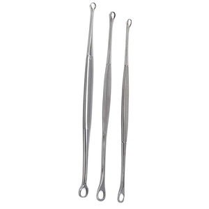 ที่ขูดมดลูกปลายสองด้านมีคมมีปลาย FD-6025 2025 Fida เครื่องมือผ่าตัดทางนรีเวชเยอรมัน - Product Image 2