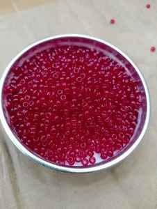 Cuentas de semillas de cristal azul real hechas a medida, 8/0 tamaños, colores mezclados para diseñadores de joyas y Tiendas de Cuentas - Product Image 3